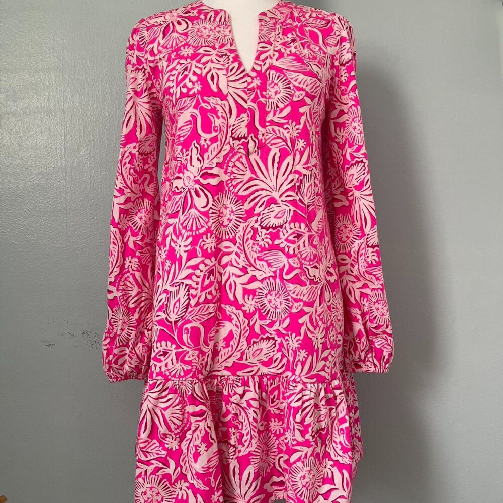 NWOT Lilly Pulitzer Pink Cristiana Dress Size Small